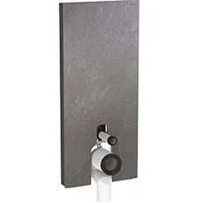 Bild Monolith Stand-WC-Modul 131033005 Bauhöhe 114cm, Front schieferoptik, aluminium schwarzchrom