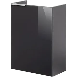 Fackelmann Waschbeckenunterschrank SBC anthrazit 44 cm,