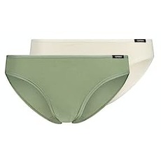 SKINY Damen Cotton Advantage 082653 Slip, Greenbay Selection, 38 (2er Pack)