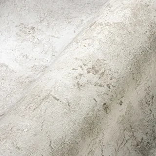 A.S. Création Vliestapete Uni Betonoptik Grau Beige