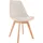 Esszimmerstuhl Samt beige