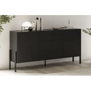 OTTO home Jukon 180 x 90 x 40 cm Schwarz