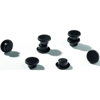 Durable Magnet 475101 (Ø) 15mm rund Schwarz 1 Set 475101