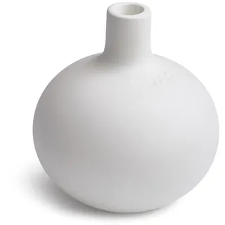 Kähler - Globo Kerzenhalter - weiß - Höhe 16,5 cm Ø 15 cm