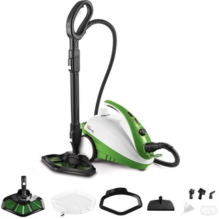 Polti Vaporetto Smart 35 _ MOP Dampfreiniger mit Bürste vaporforce, 3.5 Bar, tötet und beseitigt 99,99%* der Viren, Keime und Bakterien