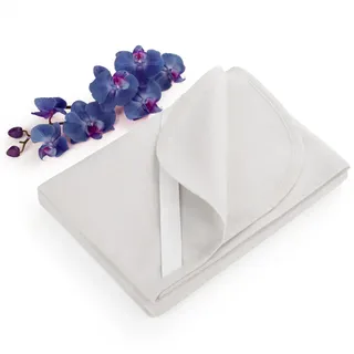 Blumtal Premium Molton Matratzenschoner 100 x 200 cm weiß