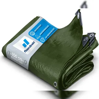 Floordirekt Abdeckplane 3 x 5 m Grün