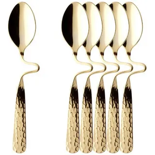 Villeroy & Boch Espresso-/Mokkalöffel 6 St. vergoldet 12 cm gold