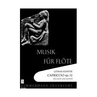 Capriccio op.32 :für Flöte und Klavier