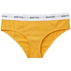 United Colors of Benetton Damen SLIP 3OP81S00T Funktionsunterwäsche, Giallo Ocra 0D6, M