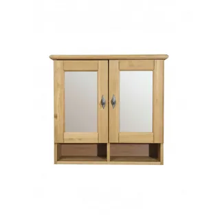 OTTO home Badezimmerspiegelschrank Rauna 64 x 60 cm Beige