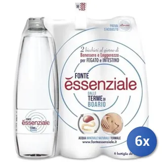 6X Multipack Quellwasser Essenziell Lt 1 Boario