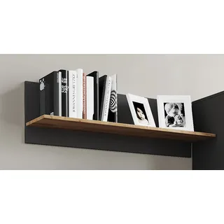 VCM Wandregal 102 x 0 x 0 cm Grau