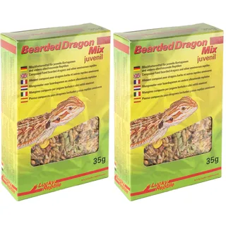 Lucky Reptile Bearded Dragon Mix Juvenil 35 g, 2er Pack (1 x 35 g)