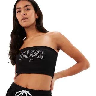 Ellesse Concetto Bandeau Top Ärmelloses Oberteil - Black - M