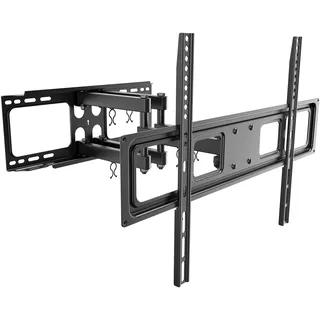 Ricoo TV Wandhalterung Fernseher Halterung S5264 für 40–65 Zoll schwenkbare & neigbare Fernseherhalterung VESA 600 x 400 Fernsehhalterung für flach & Curved smart TVs Wandhalter bis 40 kg