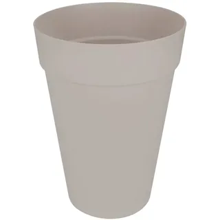 elho Pflanztopf Loft Urban rund hoch Ø 42 x 56 cm warmes grau