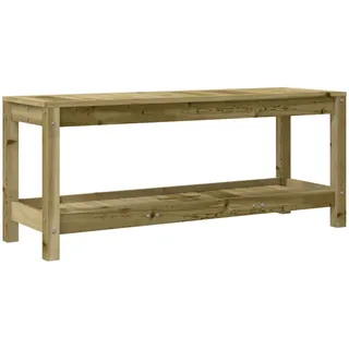 vidaXL Gartenbank 108x35x45 cm Imprägniertes Kiefernholz - Braun