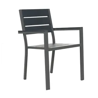 Home Deluxe MADERA Gartenstuhl 12 St. 41 x 0 x 0 cm grau