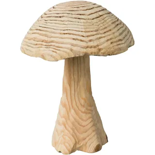 Creativ deco Dekoobjekt Pilz 28 cm beige