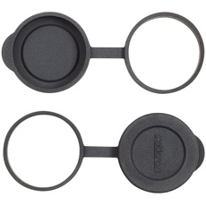 Opticron 31086 25 mm Gummi-Objektivdeckel OG XS Paar passend für Modelle mit Außendurchmesser 30-31 mm schwarz