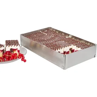 wenco Tortenring 8cm eckig