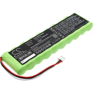 TECHTEK Akku Kompatibel mit [Nihon Kohden] 6511, 9130P, 9620P, Cardiofax S, ECG Cardiofax 1250, ECG Cardiofax 9620, ECG Cardiofax 9629, ECG-1150, ECG