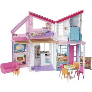 Mattel Kunststoffpuppenhaus Barbie Malibu Haus mehrfarbig