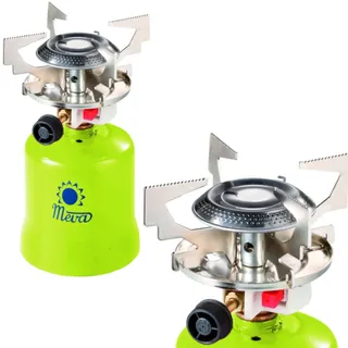 MEVA Stove for Punctured Gas Cartridges FOCUS piezo Igniter 1.4kW