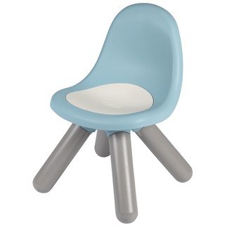 Smoby - Kid Stuhl Baby Blue – Design Kinderstuhl für Kinder ab 18 Monaten, für Innen und Außen, Kunststoff, ideal für Garten, Terrasse, Kinderzimmer