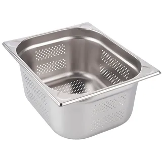 APS GN 2/3 Behälter, perforiert 32,5 cm, Tiefe 65 mm, 5,5 Liter, Boden- und Seitenlochung
