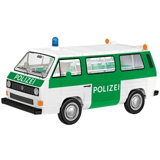 Cobi Volkswagen Bus T3 Polizei Bausatz 1:36 420381
