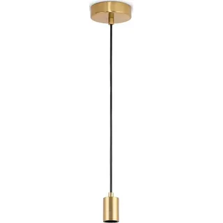 Paco Home - Deckenlampe Wohnzimmer Esszimmerlampe Pendelleuchte Esstisch Modern Hängelampe Messing gebürstet,