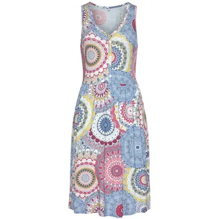 VIVANCE Jerseykleid Sommerkleid Mehrfarbig 34