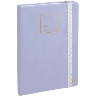 Quo Vadis 2371347Q - Life Journal (Technik des Bullet Journal) mehrsprachig DOTS A5-15 x 21 cm Life Journal Violett
