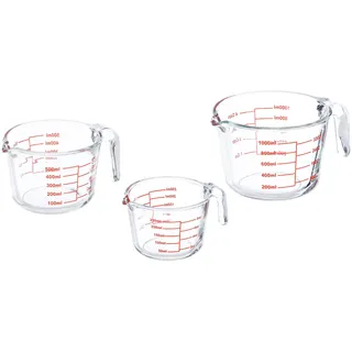 Relaxdays Messbecher transparent