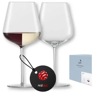 Zwiesel Glas Wein- und Sektglas Vervino (2 Stk) | edle Weingläser für Rot-, Weiß und Schaumwein, spülmaschinenfeste Tritan-Kristallgläser, Made in Germany