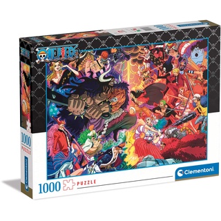 Clementoni One Piece Film Red Puzzle 1000 Teile - Legespiel für Manga & Anime Fans - für Erwachsene und Kinder ab 9 Jahren, 39751