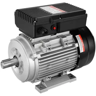 Vevor 1,1 kW Elektromotor 2800 U/min B3-Rahmen Luftkompressormotor einphasig 24 mm Keilwelle