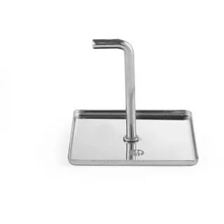 HENDI Stampfer, Edelstahl quadrat 65 mm