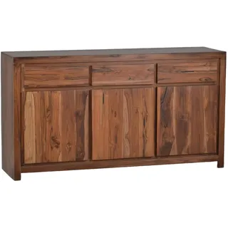 MiaMöbel Sideboard Maharaja Massivholz Teak