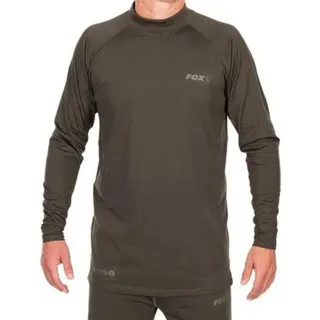 Fox International Thermal Langarm-baselayer Camo Grün XL