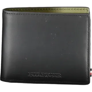 TOMMY HILFIGER HERREN GELDBÖRSE SCHWARZ : Farbe - Schwarz, Größe - UNI Größe: UNI Farbe: Schwarz - Schwarz, Grün