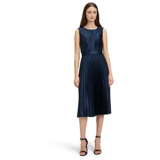 Betty & Co Chiffonkleid Midi Dunkelblau 40