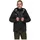 Hooded Jacke Herren black-black L