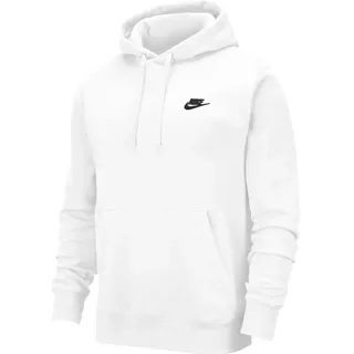 Nike Herren Kapuzenpullover NSW Club Hoodie PO BB BV2654-100 XL - White - XL
