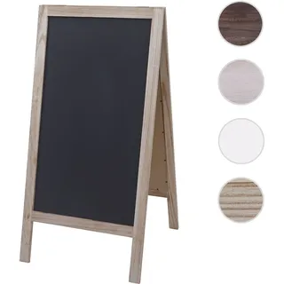 XL Werbetafel HWC-C17, Aufsteller Kreidetafel Kundenstopper, 2 Schreibflächen klappbar, 100x50cm ~ n