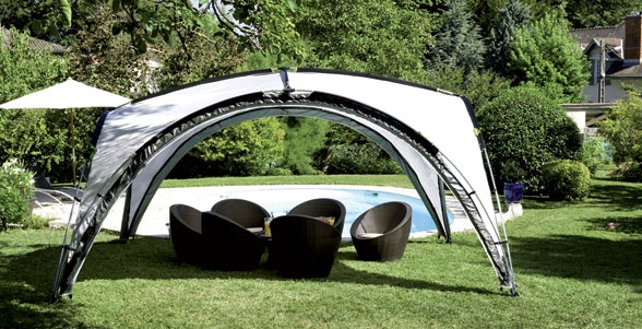 Bild von Event Shelter Deluxe 4,6 x 4,6 m grau