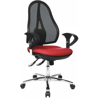 TOPSTAR Bürostuhl Open Point SY Deluxe OP290U G21 rot schwarz - Rot