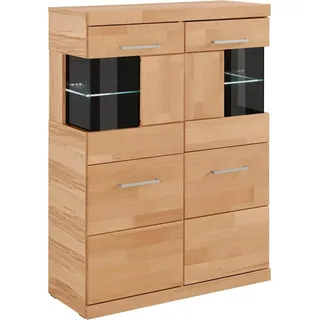 OTTO home Highboard Ribe 85 x 115 x 35 cm Beige